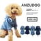 【名入れ対応商品】【ANZUDOG】星刺繍 デニムパーカー＆デニムワンピ XXS～5L　anzu38