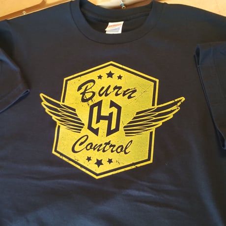 BurnControl T-Shirt (S,M,L,XL) - White / Navy / Charcoal / Sumi - Sticker included!【受注生産】