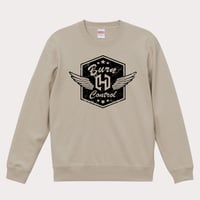 BurnControl Sweat & Hoodie Late 2023 (S,M,L,XL) - Sandbeige / Indigo【受注生産】