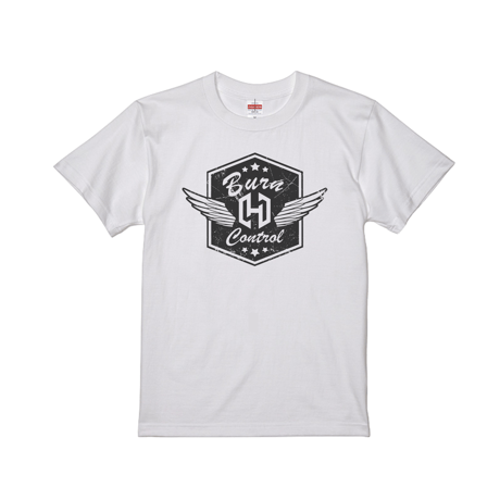 BurnControl T-Shirt (S,M,L,XL) - White / Navy / Charcoal / Sumi - Sticker included!【受注生産】