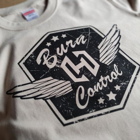 BurnControl T-Shirt (S,M,L,XL) - White / Navy / Charcoal / Sumi - Sticker included!【受注生産】