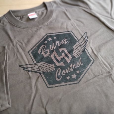 BurnControl T-Shirt (S,M,L,XL) - White / Navy / Charcoal / Sumi - Sticker included!【受注生産】