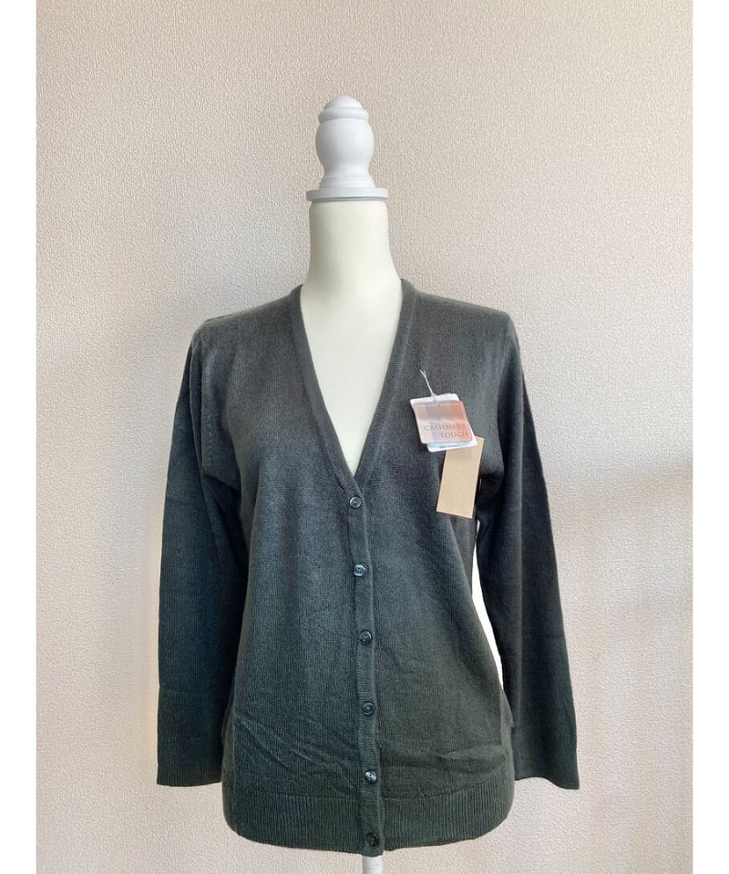 カシミヤタッチVネックカーディガン | ミセス・シニアの洋服WEARPLUS 