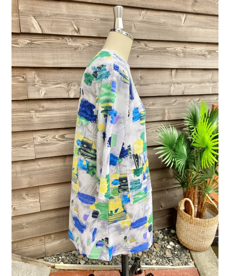 ポケット付き接触冷感Aラインチュニック | ミセス・シニアの洋服WEARPLUS