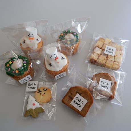 クリスマスカップケーキ&焼き菓子セット　12/21発送分