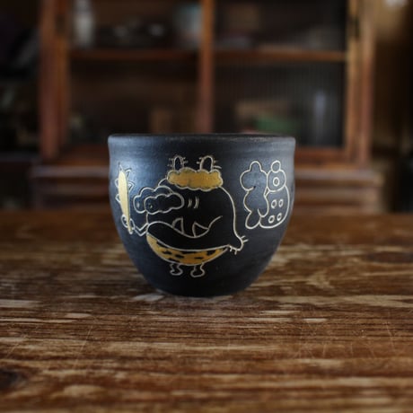 阿萬　鉢　デザートカモ　大サイズ 阿萬