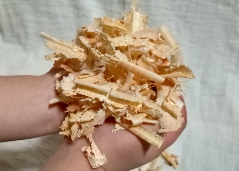 おがくず│約70L│約4kg│杉│桧│天然乾燥 | 自然素材工房はちどり