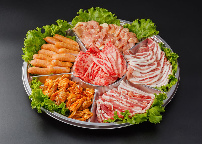 テイクアウト専用 肉澤(にくたく）焼肉セットC 約5名様分 | 肉澤