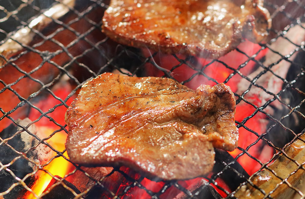 焼き肉を食べてスタミナ補給