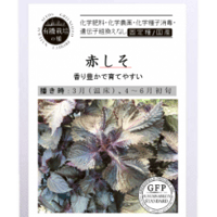 有機種子　赤しそ