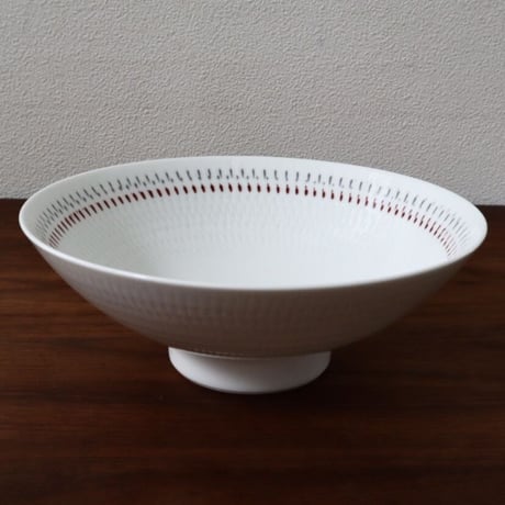 波佐見焼　一真窯　色染絆平茶碗