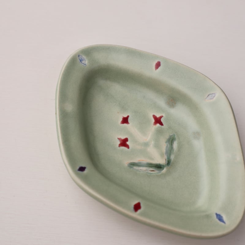 長浜由起子 絵付け豆皿 | nukumoly