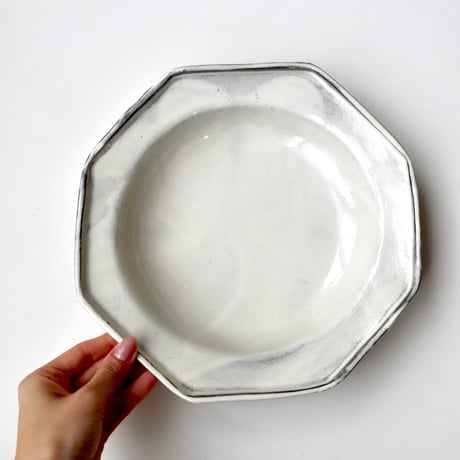 長浜由起子　アンティカシリーズ　オクトゴナル皿