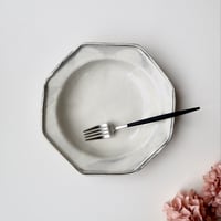 長浜由起子　アンティカシリーズ　オクトゴナル皿