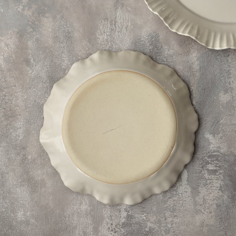 水谷ちえみ タタラしのぎフリルプレート（大・小） | nukumoly