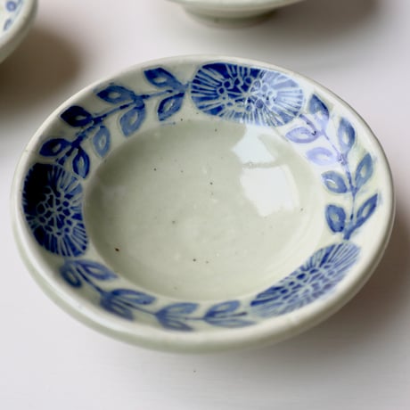 松崎麗　小鉢（呉須）