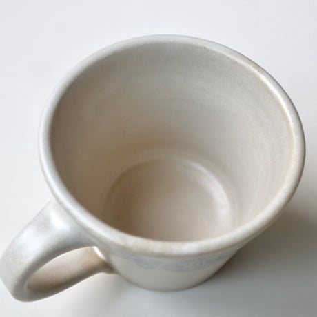 松崎麗　マグカップ（グレー・ベージュ）