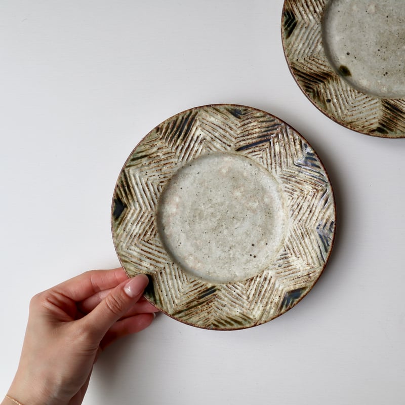 桃青窯　皿 桃青窯 皿