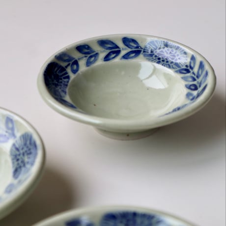 松崎麗　小鉢（呉須）