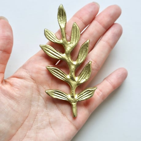 箸置き　PLANTSセージ（シルバー・ゴールド）