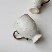 三浦千穂　マグカップ　白