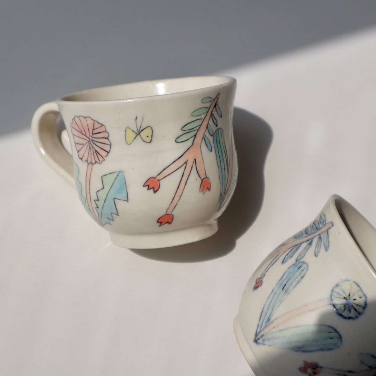 【新品】長浜由起子さんのマグ&プレートセット 新品】長浜由起子さんのマグ&プレートセット