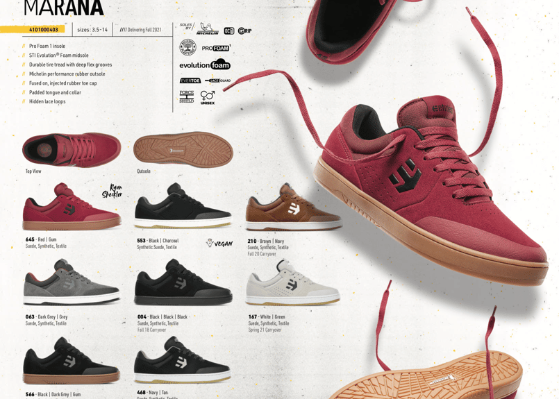 etnies MARANA スケートシューズ fit=scale-down,w=1200