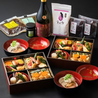 プレゼント：B【京料理かじ】錦秋 松花堂弁当 地蛤潮汁仕立付き＜11月25日・26日到着分＞