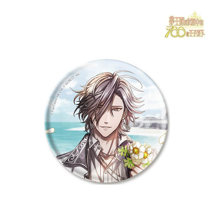 夢100 悠久の地に愛の花を 缶バッジ (台湾限定) 於悠久之地獻上愛之花