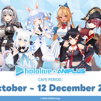 ホロライブ　七詩ムメイ　カフェ　シンガポール限定　グッズ hololive ホロライブ コラボカフェグッズ シンガポール限定