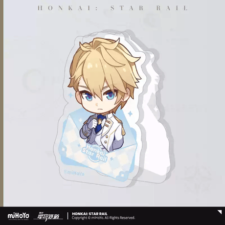 崩壊スターレイル ナナシビトの勲章(无名客的奖章)シリーズ アクリルクリップ※2025年7月以後発送予定