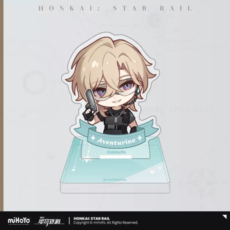 崩壊スターレイル ナナシビトの勲章(无名客的奖章)シリーズ アクリルスタンプオーナメント※2025年7月以後発送予定