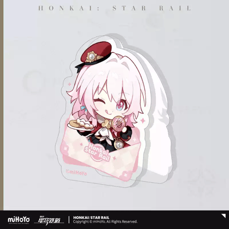 崩壊スターレイル ナナシビトの勲章(无名客的奖章)シリーズ アクリルクリップ※2025年7月以後発送予定