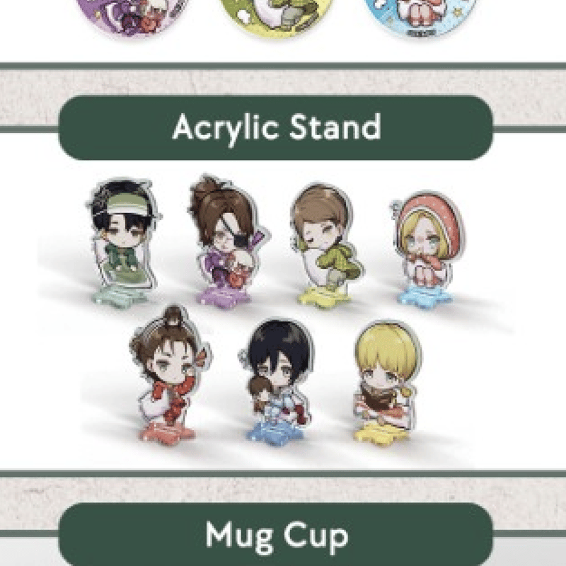 進撃の巨人 シンガポール限定 ANIPLUS CAFE vol.2※ 2024年11月下旬出荷