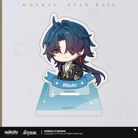 崩壊スターレイル ナナシビトの勲章(无名客的奖章)シリーズ アクリルスタンプオーナメント※2025年7月以後発送予定