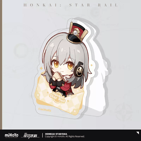 崩壊スターレイル ナナシビトの勲章(无名客的奖章)シリーズ アクリルクリップ※2025年7月以後発送予定