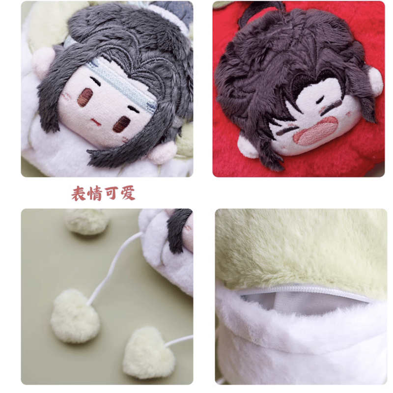 魔道祖師 奶呼呼豆豆シリーズ 付きぬいぐるみ(kaze)※2024年9月 魔道祖師 奶呼呼豆豆シリーズ 付きぬいぐるみ(kaze)※2024年9月