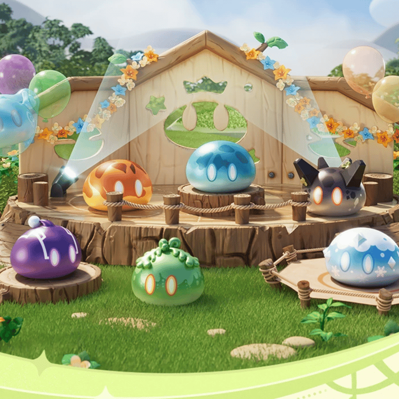 原神 スライムシリーズ ミニスライムフィギュア（miHoYo）※ランダム