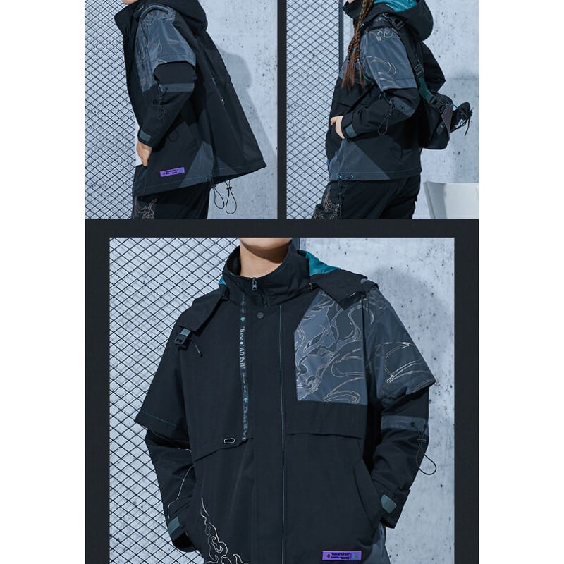 原神 魈 ショウ ジャケット XS イメージファッション コラボ服 原神 魈イメージファッション ジャケット 特典付き｜HAKUTEA
