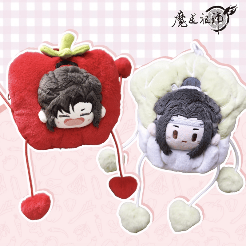 魔道祖師 奶呼呼豆豆シリーズ 付きぬいぐるみ(kaze)※2024年9月 魔道祖師 奶呼呼豆豆シリーズ 付きぬいぐるみ(kaze)※2024年9月