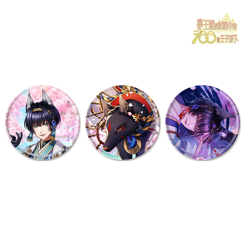 結月　敬人　台湾限定缶バッジ　2点セット 夢100 缶バッジセット 結緣的永恆之櫻/縁結ぶ常しえの桜 台湾限定