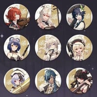 原神 コンサート 等身缶バッジ 交響入夢ver. ※ 発送日未定
