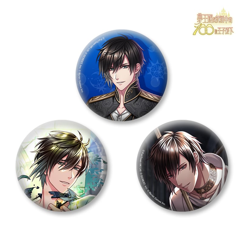 夢100 追想のジャッジメント 缶バッジセット (台湾限定) 追憶的