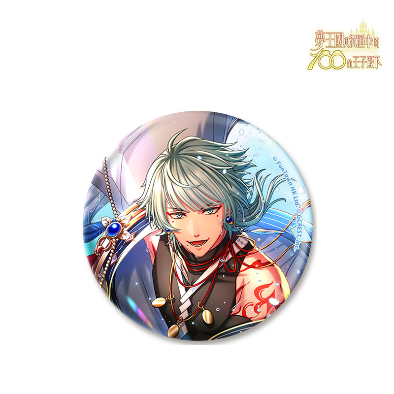 夢100 盛夏に咲く恋の火花 缶バッジ (台湾限定) 夏中綻放的戀愛火花