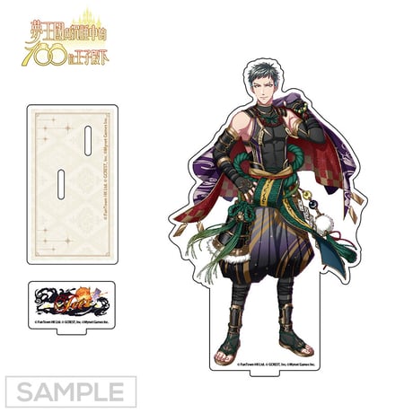 夢100  物の怪征する熱き守り人  征伐妖怪的熱情守護者 アクスタ (台湾限定) 覚醒前/ 月ルート※2024年6月以降発送予定