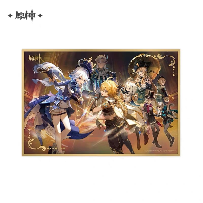原神　アクリル色紙　6点セット 原神 アクリル色紙 | 瑠璃代行