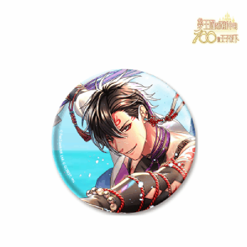 夢100 盛夏に咲く恋の火花 缶バッジ (台湾限定) 夏中綻放的戀愛火花