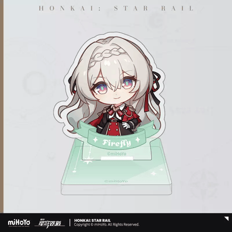 崩壊スターレイル ナナシビトの勲章(无名客的奖章)シリーズ アクリルスタンプオーナメント※2025年7月以後発送予定