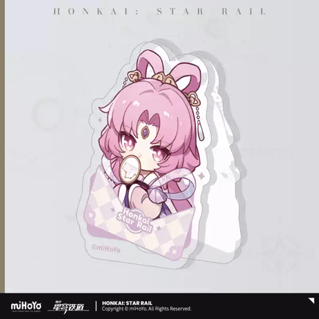 崩壊スターレイル ナナシビトの勲章(无名客的奖章)シリーズ アクリルクリップ※2025年7月以後発送予定