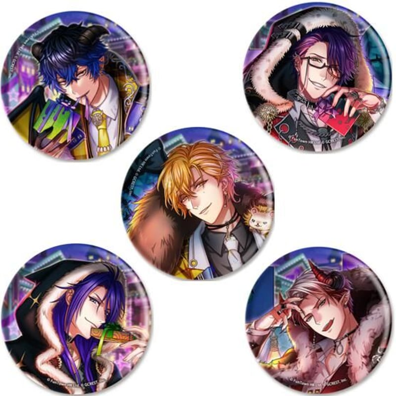 夢100 メリーバッドクリスマス Merry Bad Christmas 缶バッジ (萬惡聖誕